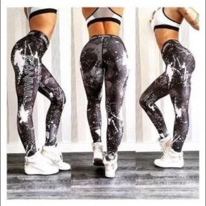 ICANIWILL Black Workout Legging Black Tights